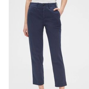 GAP Navy Straight Leg Pants